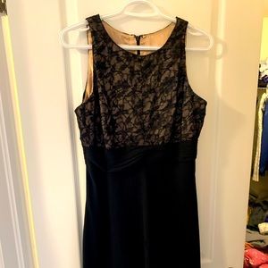 Evan-Picone Black Dress